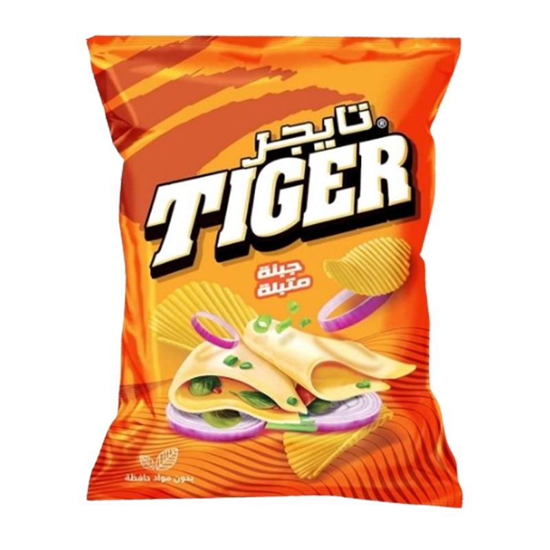تايجر بطعم الجبنة المتبلة